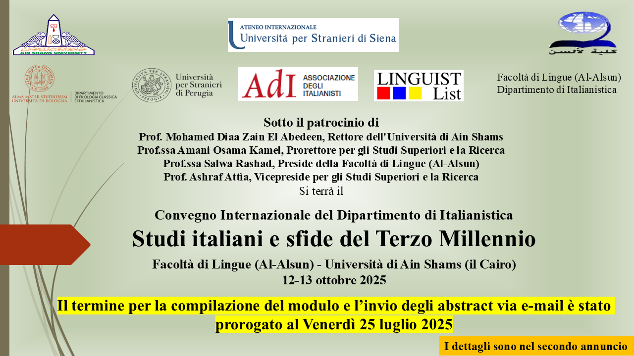 Convegno Italianistica-Conference II call_IT