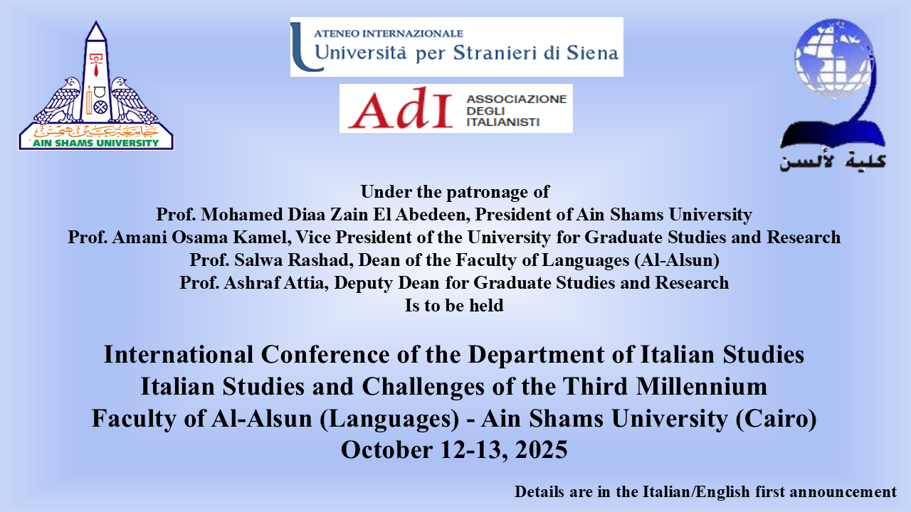 Italian Studies and Challenges of the Third Millennium